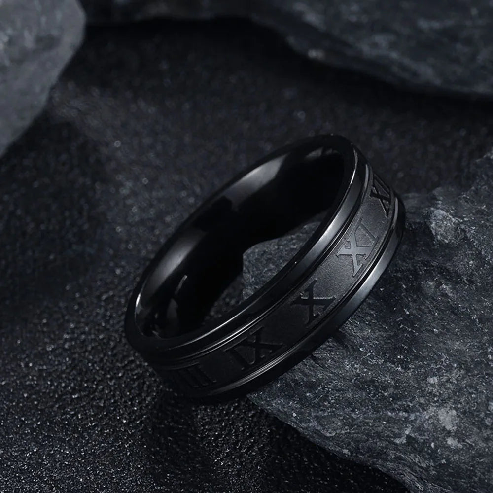 NOELLE™ – Moderne Romersk Tal Ring