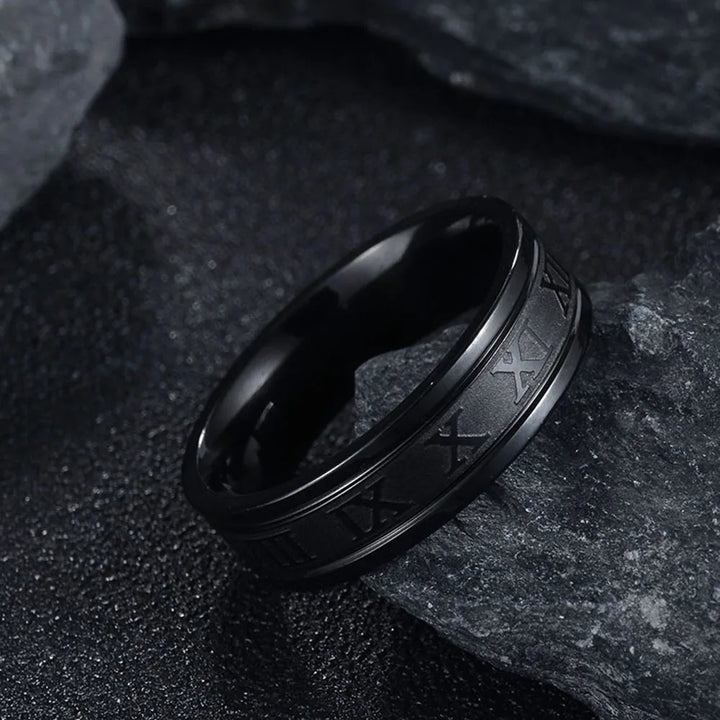 NOELLE™ – Moderne Romersk Tal Ring