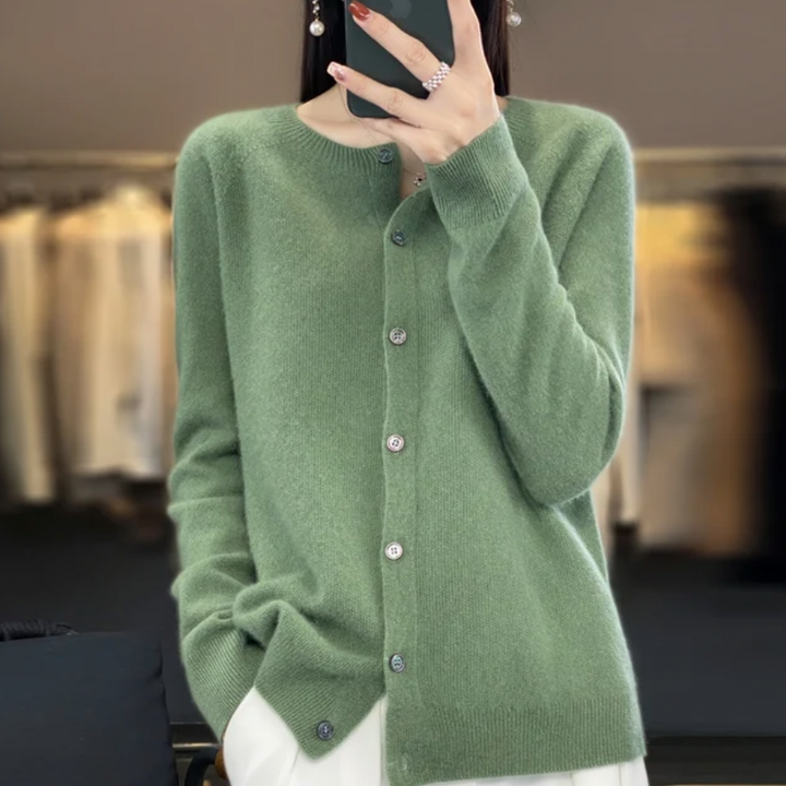 ELEANOR™ - Blød Knappet Cardigan