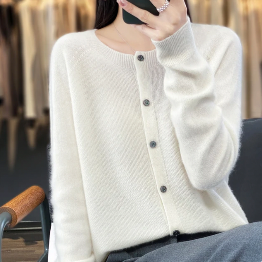 ELEANOR™ - Blød Knappet Cardigan