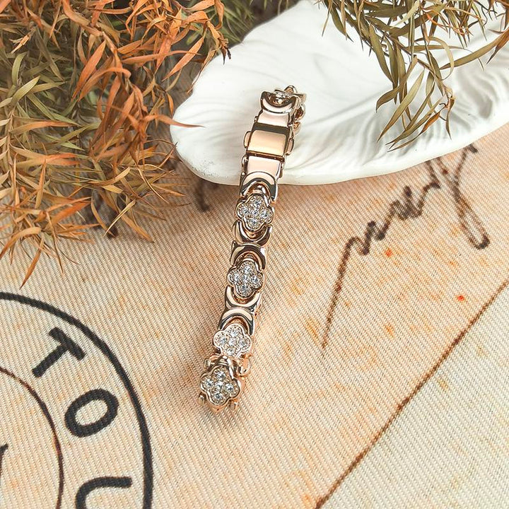 AURELIA™ – Elegant Magnetisk Kobber Armbånd