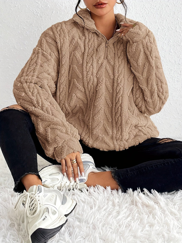 CLARE™ - Varm Strikket Sweater
