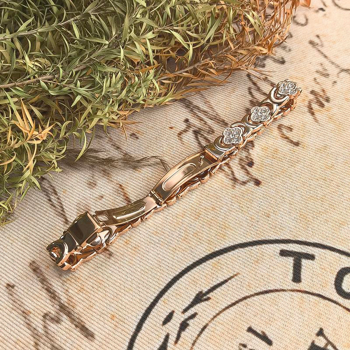 AURELIA™ – Elegant Magnetisk Kobber Armbånd