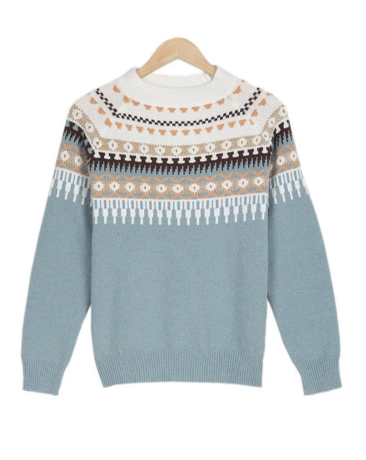 AVERY™ - Fair Isle Strik Sweater