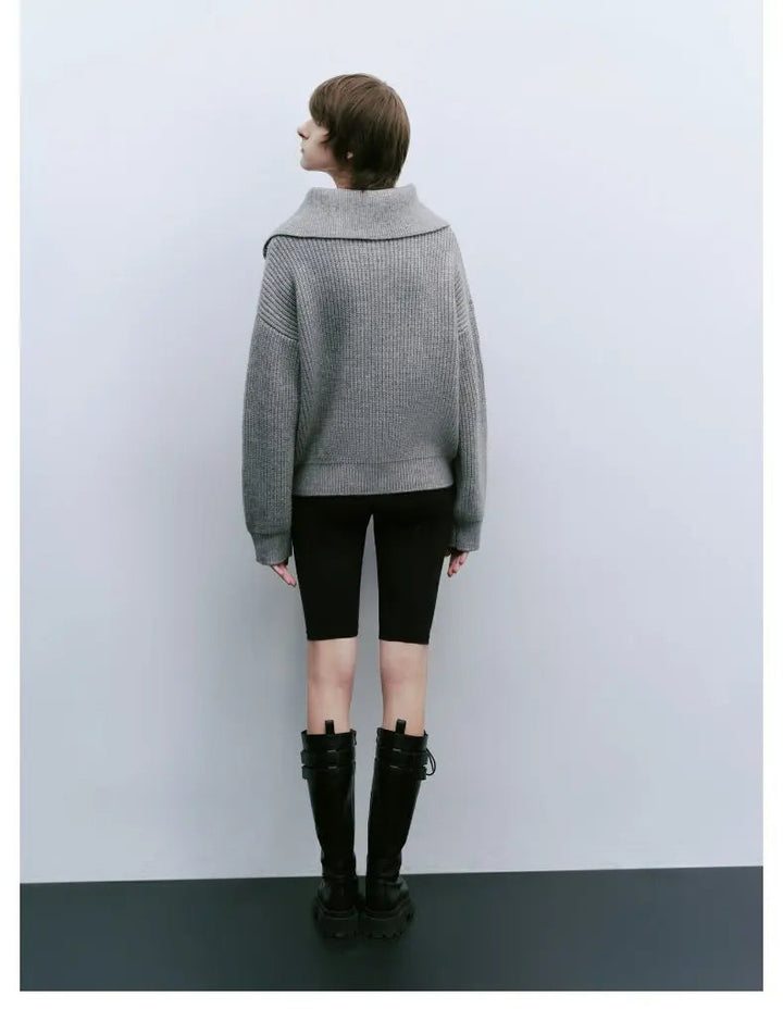 ELODIE™ - Komfortabel Half-Zip Sweater