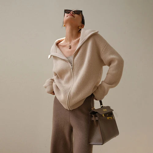 ELODIE™ - Komfortabel Half-Zip Sweater