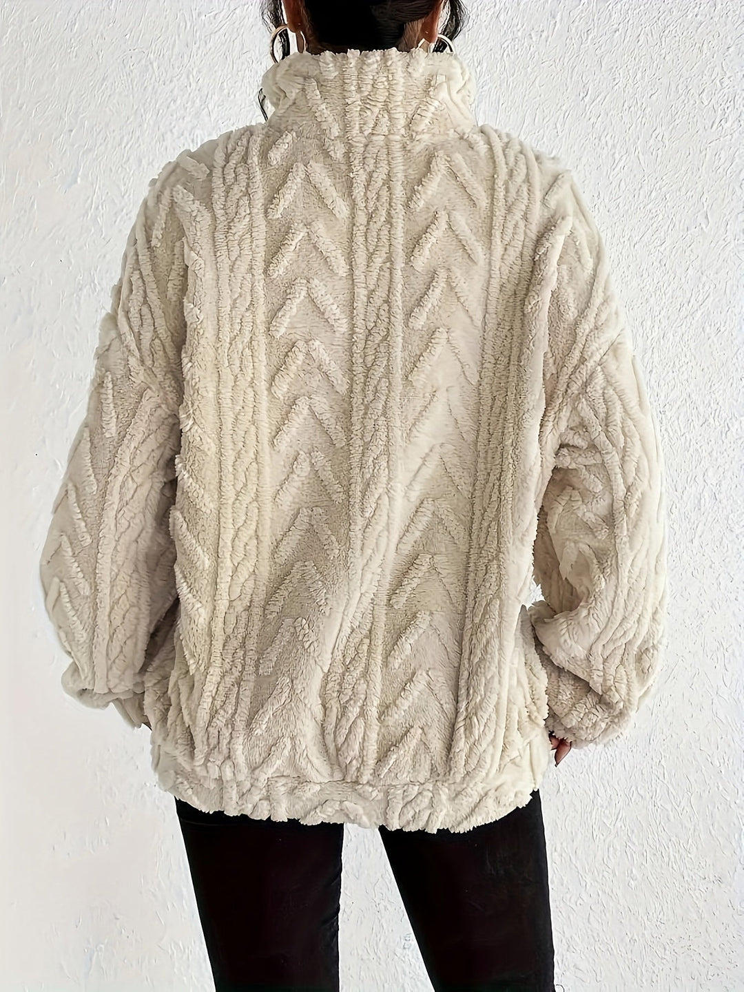 CLARE™ - Varm Strikket Sweater