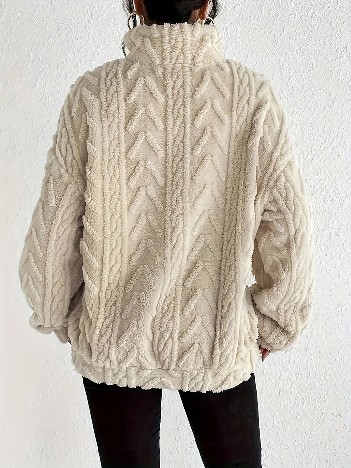 CLARE™ - Varm Strikket Sweater