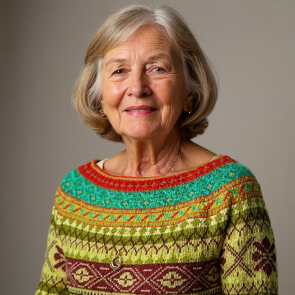 Kirsti™ - Klassisk islandsk fåreuldstrøje