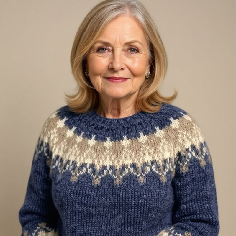 Maarit™ - Klassisk islandsk uldtrøje