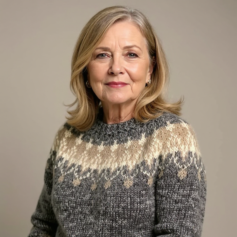 Maarit™ - Klassisk islandsk uldtrøje