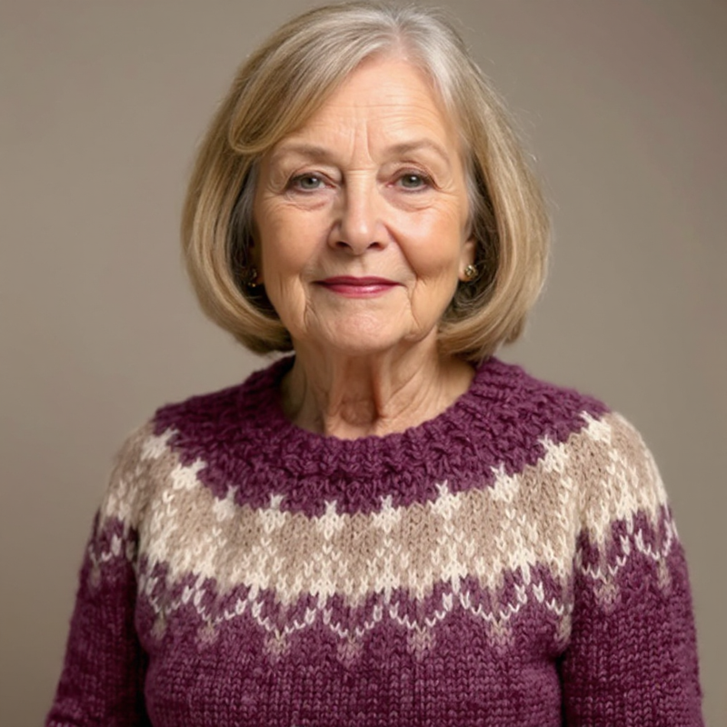 Maarit™ - Klassisk islandsk uldtrøje