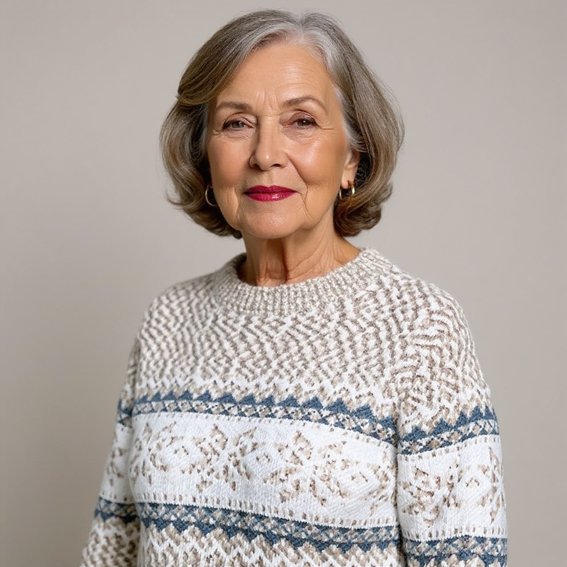 Eija™ - Klassisk islandsk fåreuldstrøje