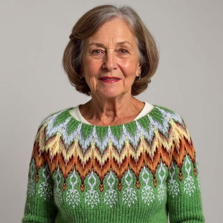 Jaana™ - Klassisk islandske striktrøje