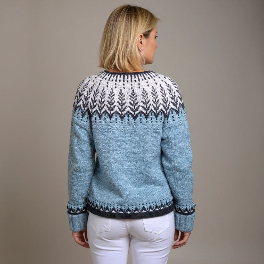 Reetta™ - Retro Islandsk Uld Cardigan